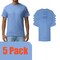 Gildan Adult's Ultra Cotton T-Shirt, Short Sleeve Craft & DIY Carolina Blue Blank Casual Shirt